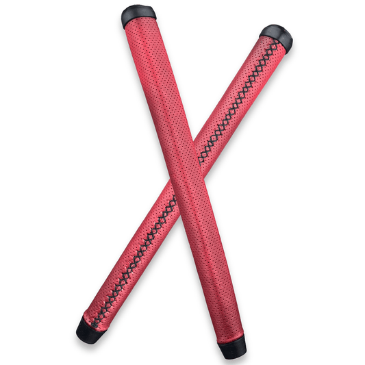 Christmas Leather Putter Grip - Pistol - 