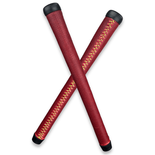 Grinch Leather Golf Grip - Standard -