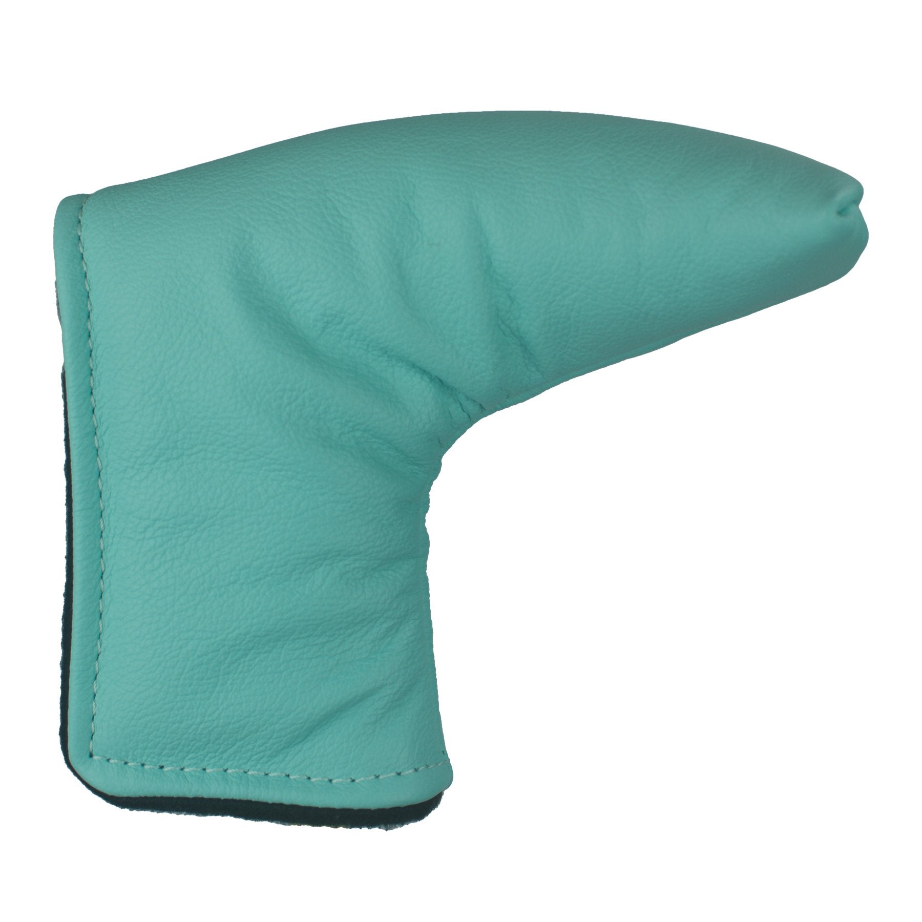 Robin Egg Blue Leather Putter Cover - Standard - Velcro -